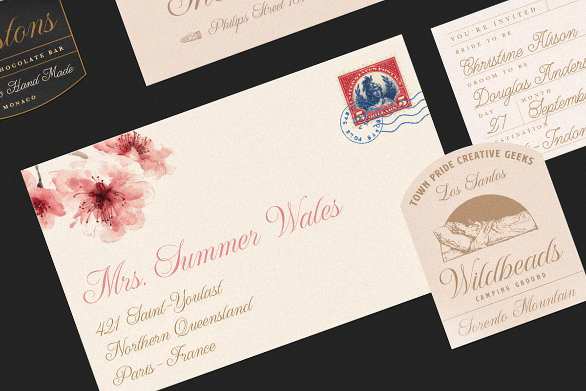 WT Hilton Script, a Font by Winston Type Co. (Photo 9 of 9)