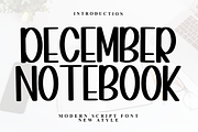December Notebook, a Serif Font by FreshTypeINK (Thumbnail 1 of 7)
