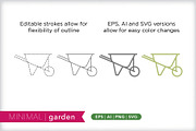Minimal garden icons, an Outline Icon by Picture Window (Thumbnail 5 of 5)