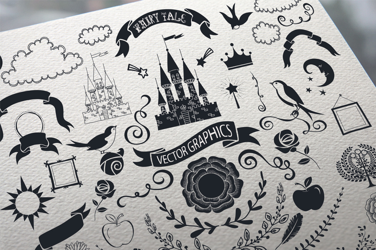 Fairy Tale Font with Extras preview 6