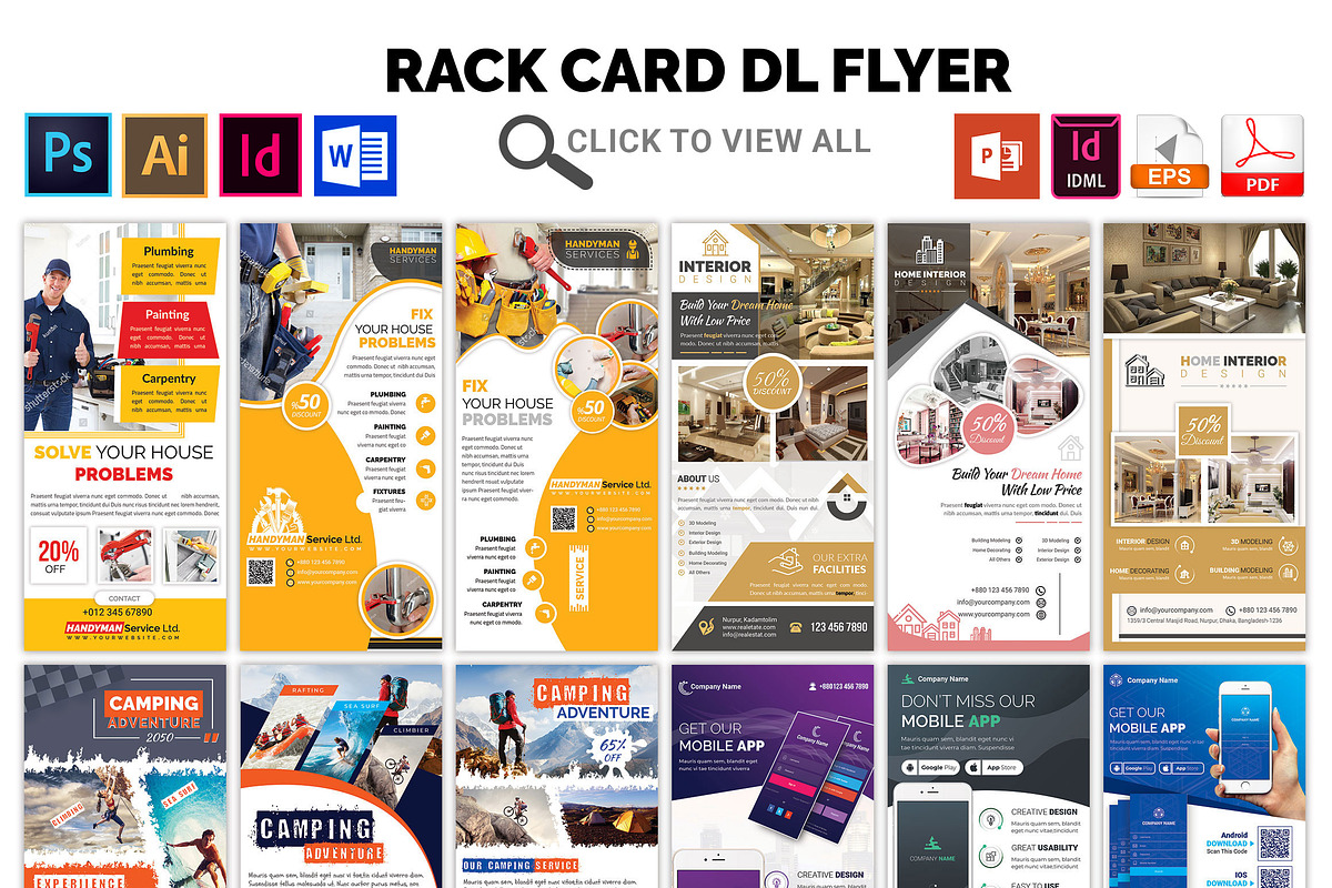 120 Corporate Flyer & Poster Bundle, a Flyer Template by Imagine Design Studio (Photo 31 of 33)
