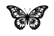 Butterfly Silhouette SVG Bundle, an Illustration by Gaye Art (Thumbnail 29 of 31)