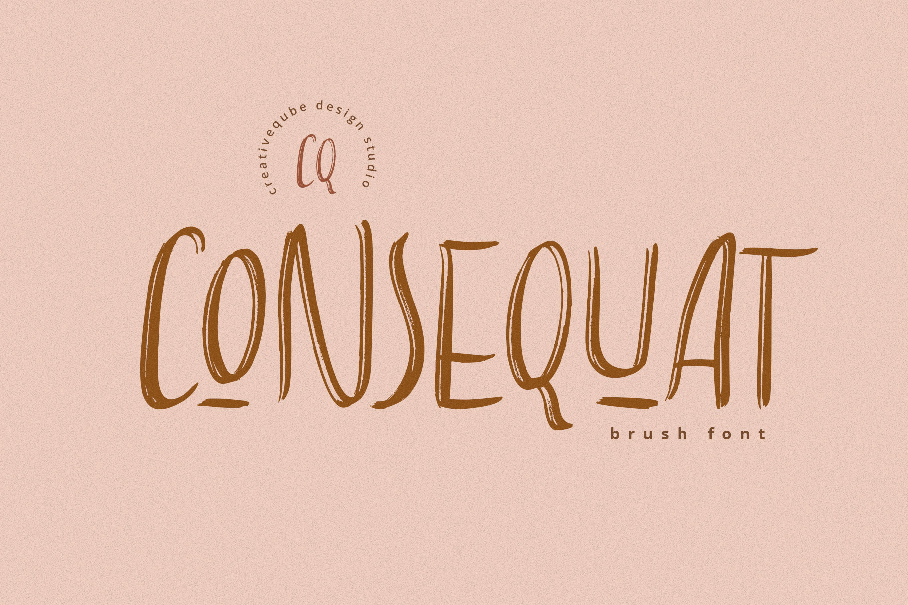 Consequat Font, a Font by Creativeqube Design