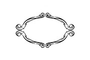 Elegant Oval Ornament Frame Bundle, an Illustration by jahid234 (Thumbnail 10 of 31)