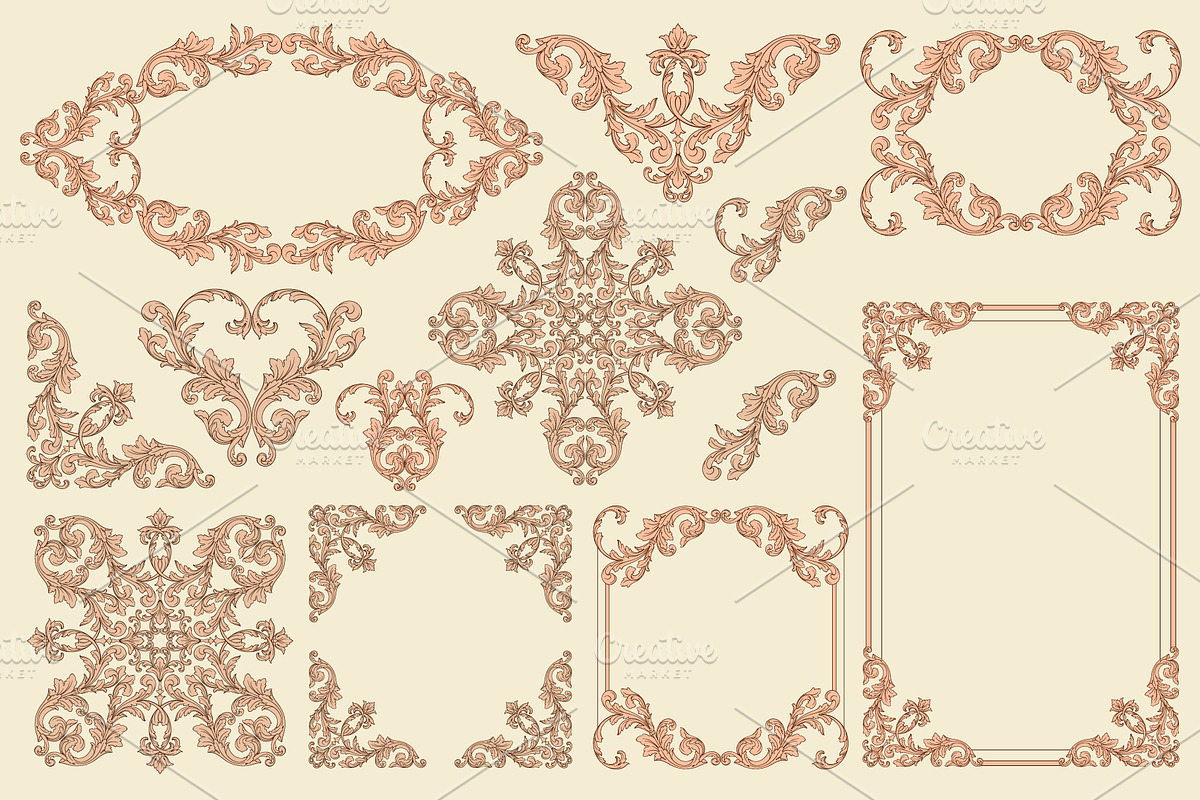Borders And  Frames Hand Drawn, an Object Graphic by Samira (Photo 5 of 6)