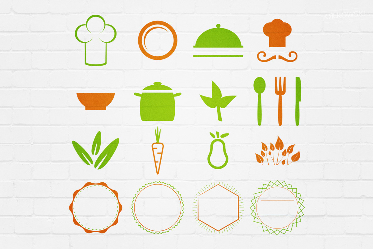 Vegan Food Badges Logos, a Branding & Logo Template by Krukowski Graphics (Photo 5 of 5)