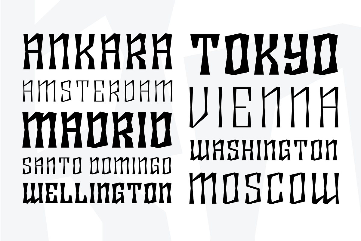 Disforma, a Sans Serif Font by Ahmet Altun (Photo 3 of 5)