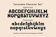 Terra Cotta - Bohemian Display Font, a Serif Font by Struvictory.art (Thumbnail 4 of 9)