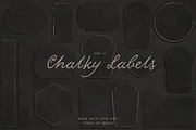 Elegant chalk labels, a Graphic by Irtsya (Thumbnail 1 of 3)