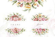 Colorful Florals with Alphabet set, an Object Graphic by Yorda Studio (Thumbnail 8 of 15)