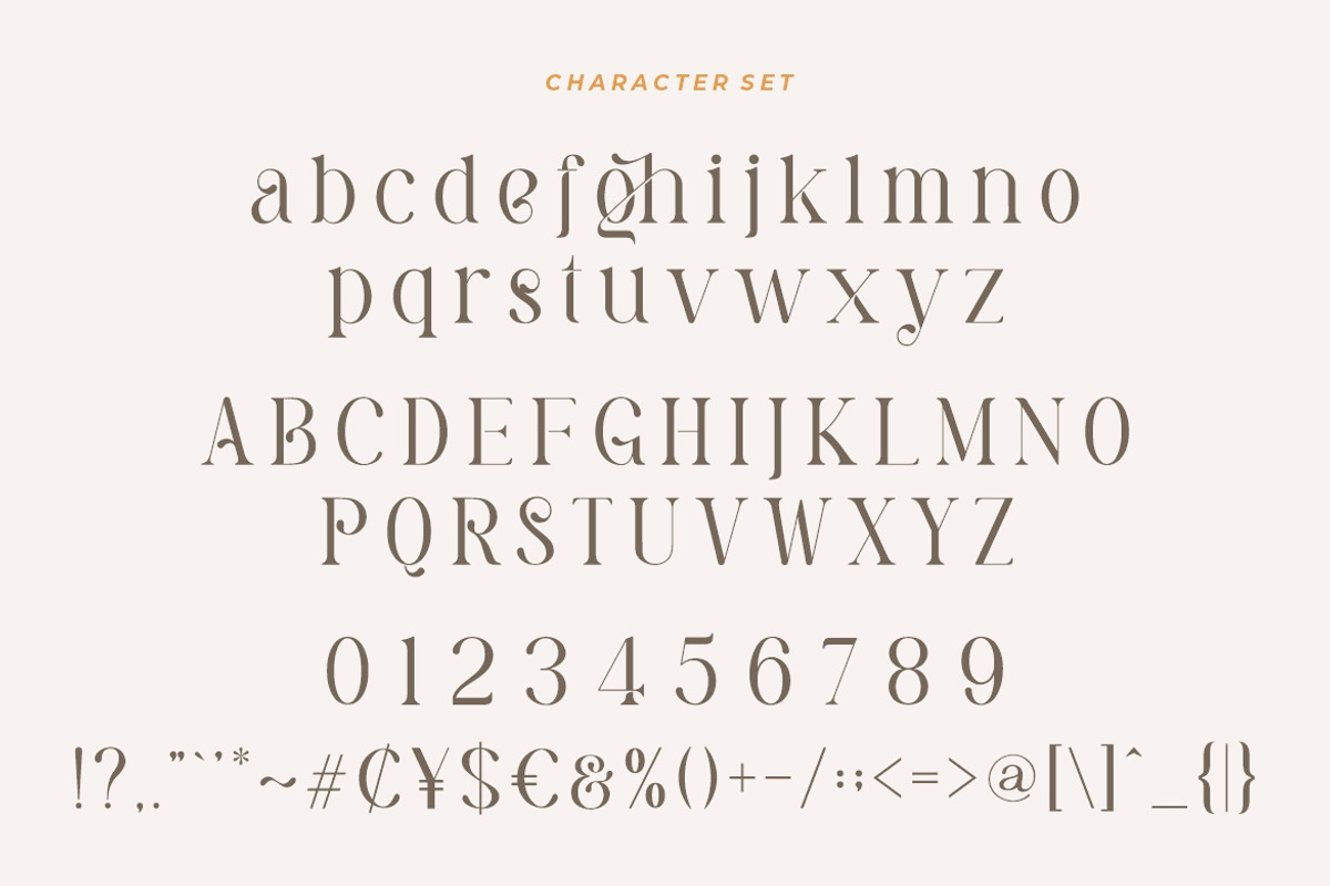 Pastel Orange - Casual Serif Fonts, a Serif Font by HansCo Studio (Photo 9 of 12)