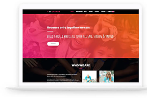 ET Charity Onepage WordPress Theme