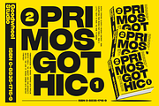 GW Primos Gothic, a Font by Goodwheel Studio (Thumbnail 5 of 15)