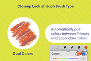 Color Magic Procreate Brushes 42x, a Brush Add-On by Esther Nariyoshi (Thumbnail 6 of 10)