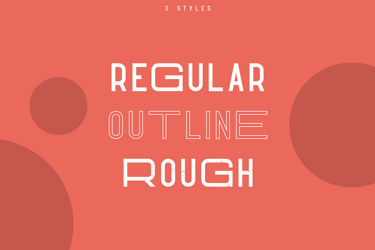 Hippo Sans Serif | 3 styles preview 2
