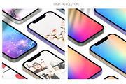 ALL 3D iPHONE MOCK-UP BUNDLE VOL-6, an iPhone Mockup by Graphicsworld125 (Thumbnail 8 of 21)