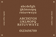 CAMP COFFEE by Abby Leighton, a Serif Font by Abby Leighton Studio (Thumbnail 2 of 4)