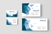 Low Poly Business Stationery Set, a Stationery Template by Medialoot (Thumbnail 3 of 3)
