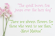 Flower Font, a Handwritten Font by LivelyAutumn11.11 (Thumbnail 4 of 4)