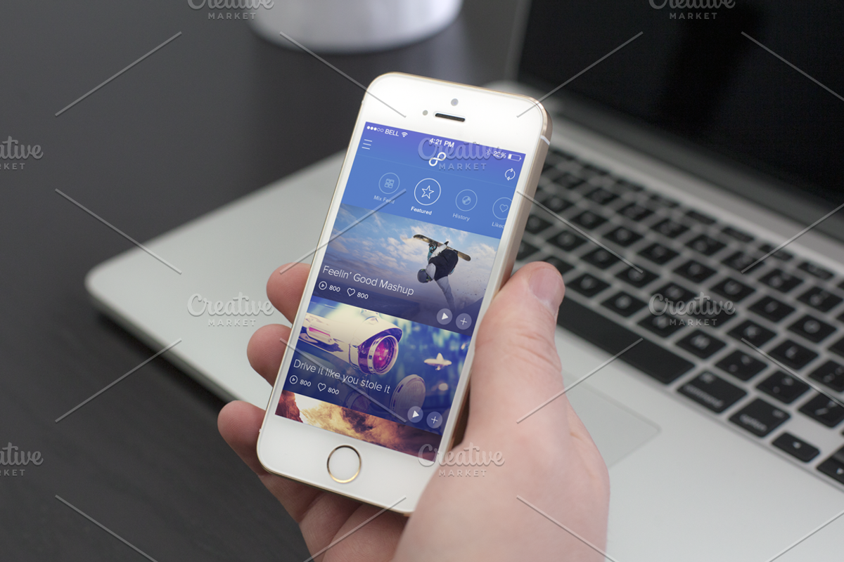 8Tracks Redesign Concept, a Templates & Theme by Ionut Zamfir (Photo 5 of 5)