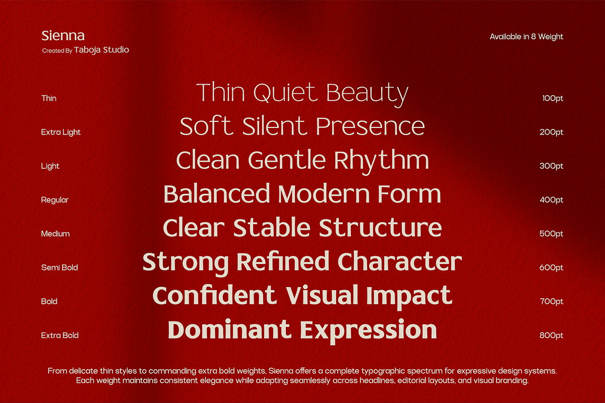 TBJ Sienna Elegant Serif Font Family, a Serif Font by Taboja Studio (Photo 3 of 15)
