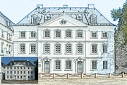 Architecture Art Sketch Photoshop Ac, an Action Add-On by designvillage (Thumbnail 6 of 7)