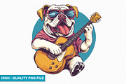 Music Dog Clipart Bundle, an Illustration by crative8112 (Thumbnail 14 of 15)