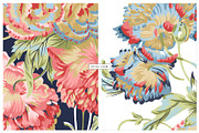 Hanami De Belle, Luxury Bold Florals, a Pattern Graphic by TSTUDIO (Thumbnail 6 of 13)