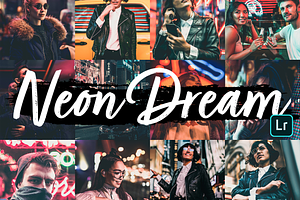 NEON DREAM Mobile Lightroom Preset