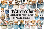 Animal in the Pocket Clipart, an Illustration by Design Market (Thumbnail 1 of 3)