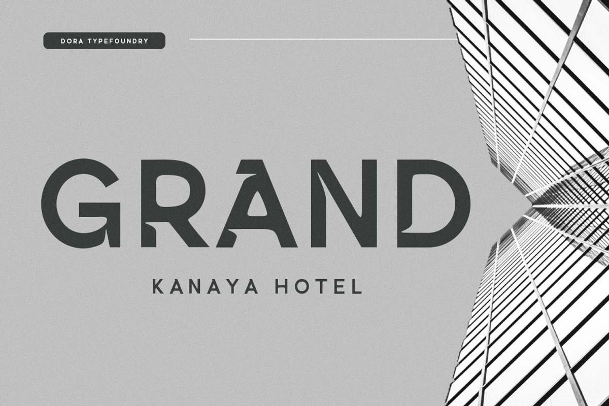 Erotick - Geometric Logo Font, a Serif Font by Dora Typefoundry (Photo 11 of 16)