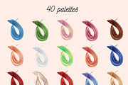 Hair brush - Adobe Illustrator, a Brush Add-On by Big Bundles Shop (Thumbnail 4 of 6)