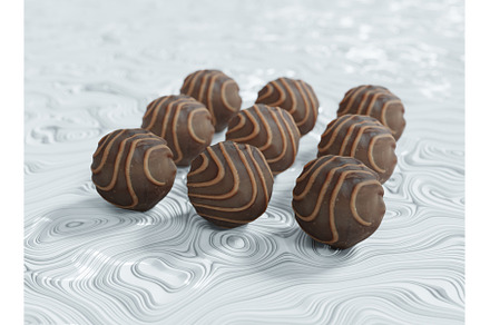 Delicious Chocolate Candy Dessert