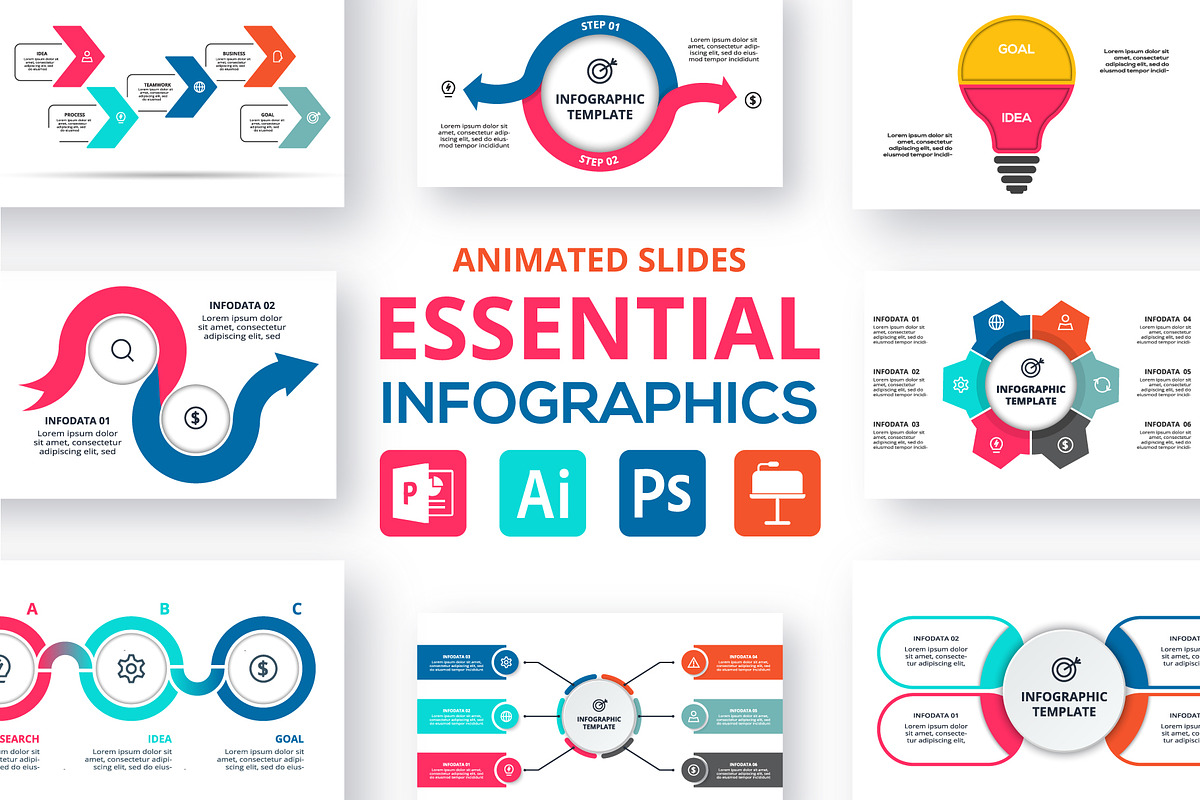 Essential Animated Template, a Presentation Template by Infographics project (Photo 1 of 8)