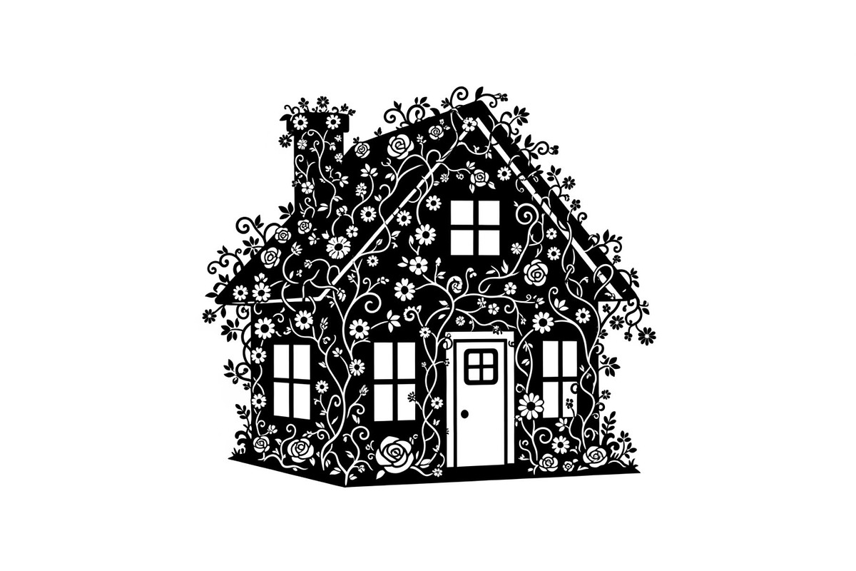 Cute House Silhouette Bundle, an Illustration by Designs_River (Photo 9 of 31)
