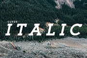 Clyde | A Vintage Slab Serif Family, a Slab Serif Font by Zone 6 (Thumbnail 7 of 8)