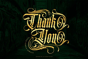 Black Famous Typeface, a Blackletter Font by alit design (Thumbnail 20 of 20)