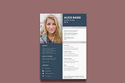 Resume template | Canva, a Templates & Theme by Strategie Creative (Thumbnail 4 of 6)