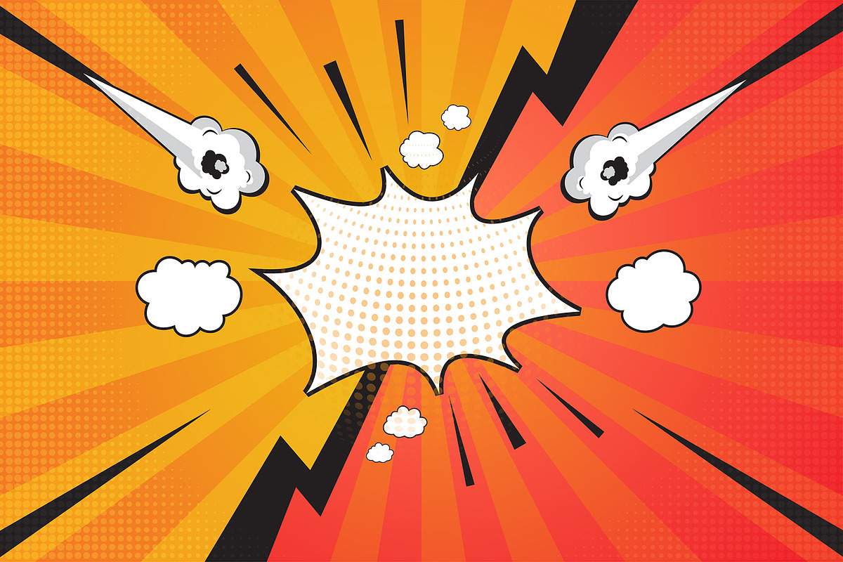 48 Vector Comic Background Bundle, a Background Graphic by MRI STUDIO (Photo 17 of 18)