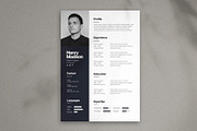 Minimal Resume, a Resume Template by Saman Osama (Thumbnail 2 of 2)