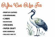 Watercolor Woodland Animals Clipart, a Seasonal Illustration by CreationArt (Thumbnail 5 of 7)
