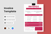 4 Set Business Invoice Template V2, a Print Template by twinstd (Thumbnail 3 of 4)