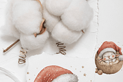 16 Christmas Bunny Clipart, a Decorative Illustration by Pati Charm Studio (Thumbnail 8 of 8)