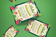 Summer Birthday Invitation, an Invitation Template by graphicook (Thumbnail 2 of 3)
