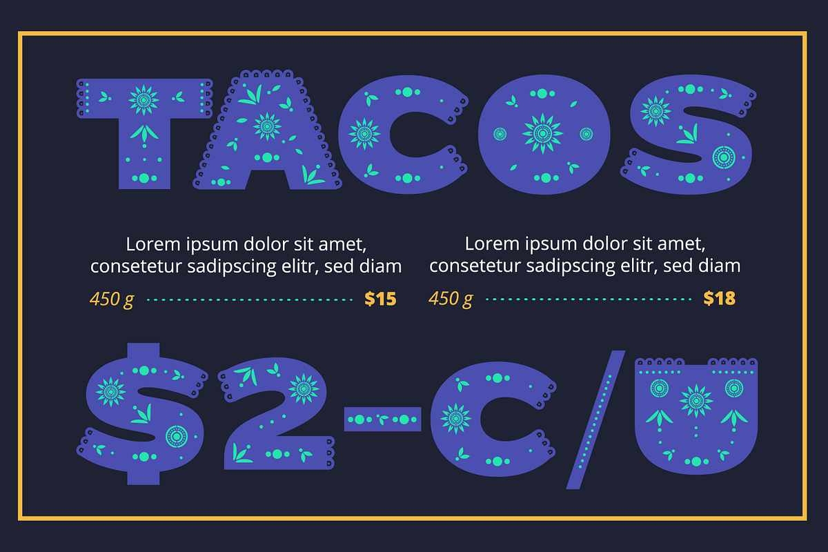 Itze Font preview 5