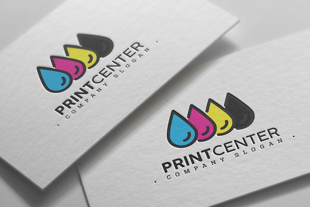 Print Center Logo, a Branding & Logo Template by MAOV (Photo 5 of 5)