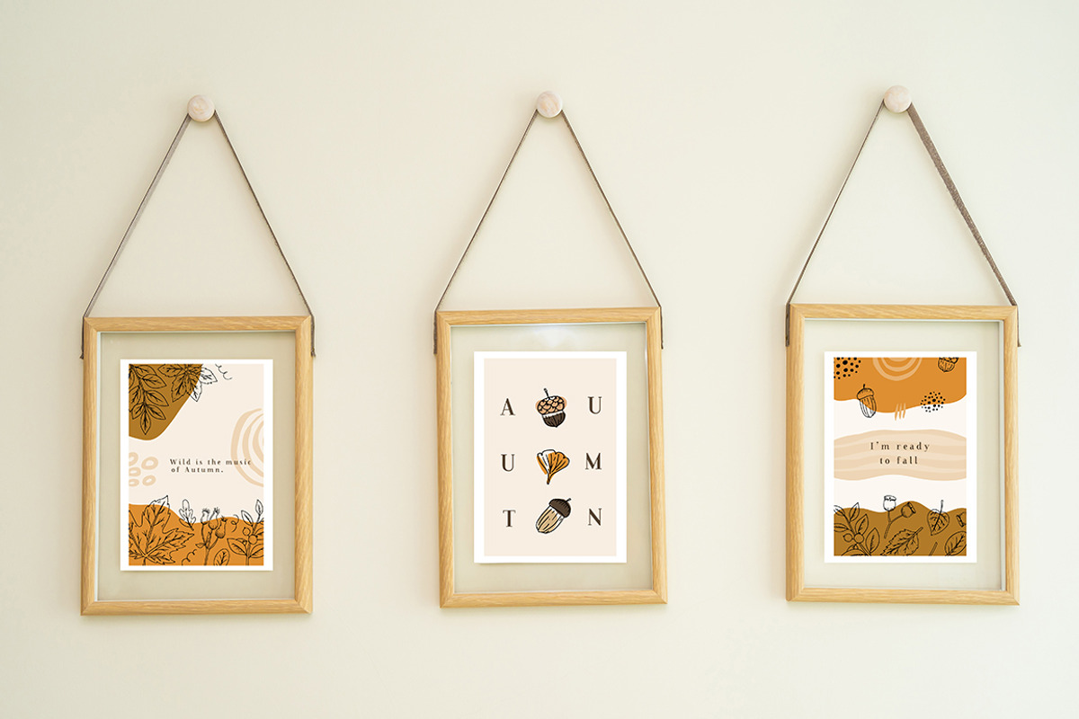 Autumn abstract collection, an Object Graphic by DariSmartArt (Photo 3 of 16)