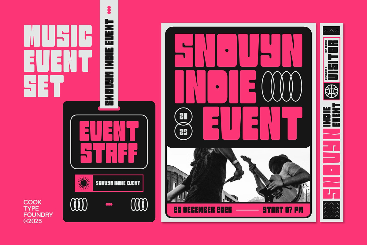 Snovyn, a Sans Serif Font by graphicook (Photo 7 of 10)