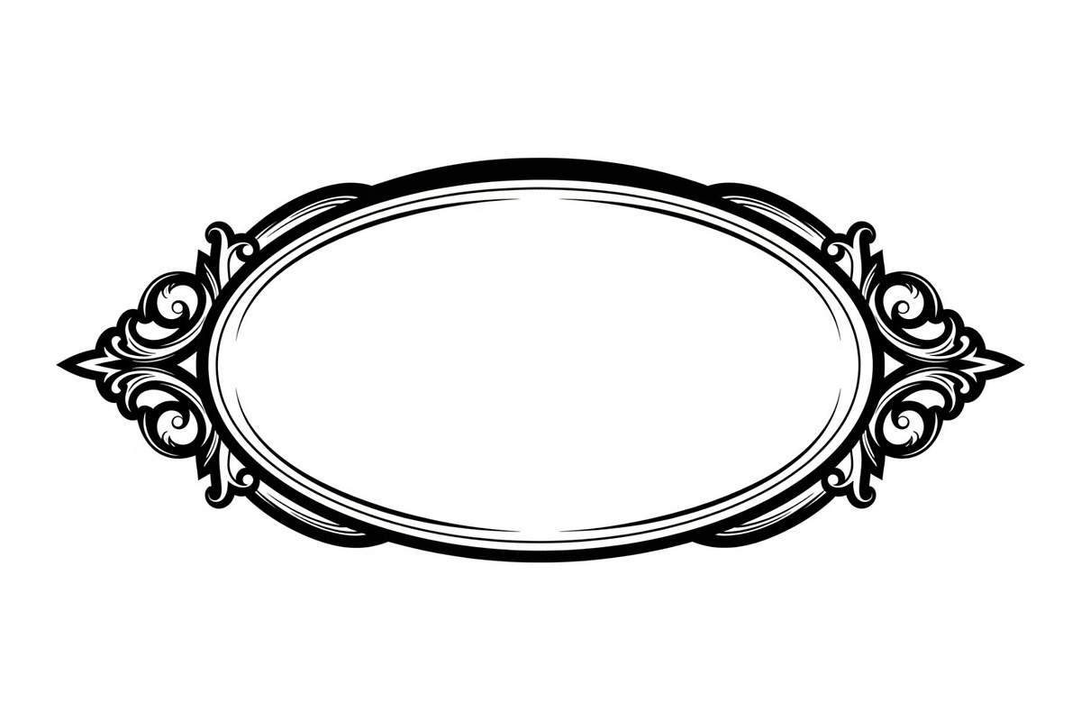 Elegant Oval Ornament Frame Bundle, an Illustration by jahid234 (Photo 19 of 31)