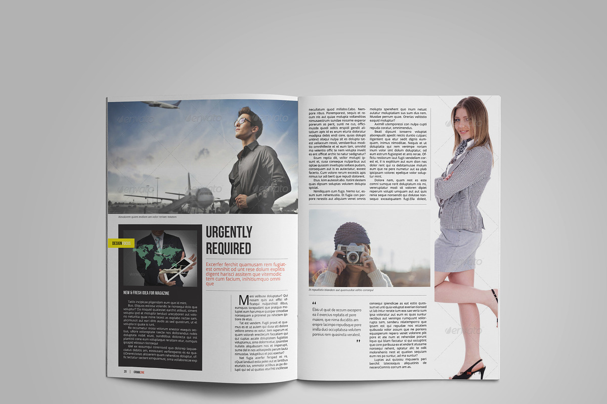A Creative Multipurpose Magazine, a Magazine Template by GreenDesign (Photo 1 of 5)